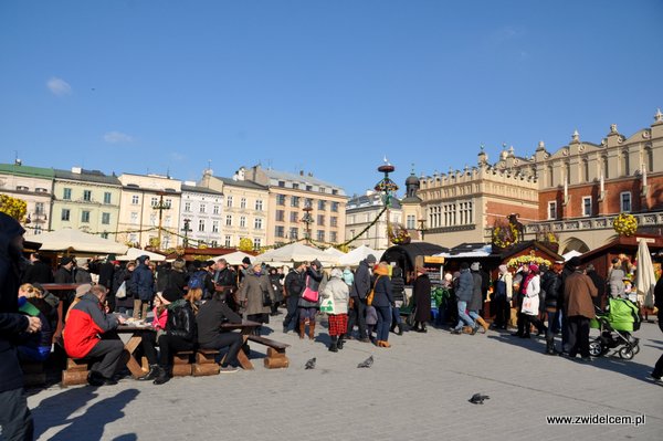 Kraków – Kiermasz Wielkanocny – widok