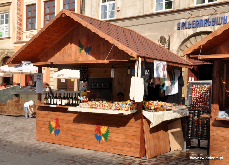Kraków - Mały Rynek - Dni Węgrzyna - wino i matrioszki