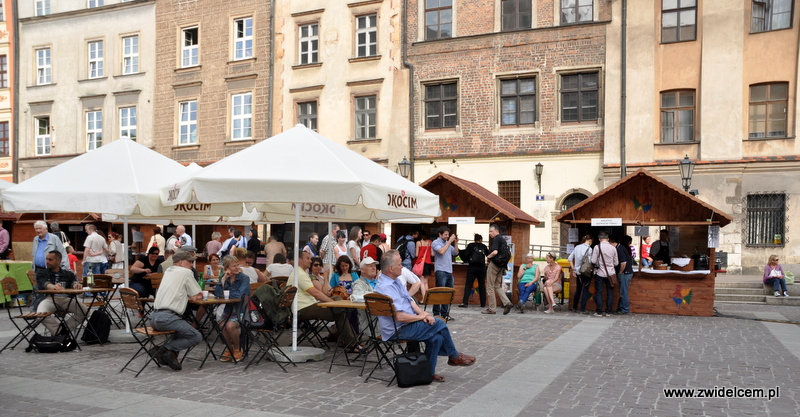 Kraków - Mały Rynek - Dni Węgrzyna - panorama