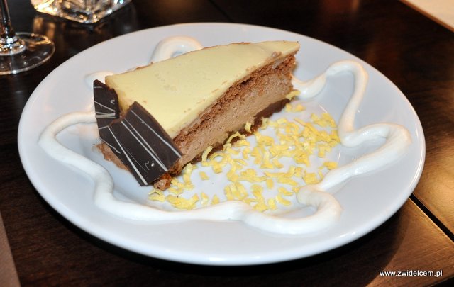 Kraków - El Toro - tarta trzy czekolady 2