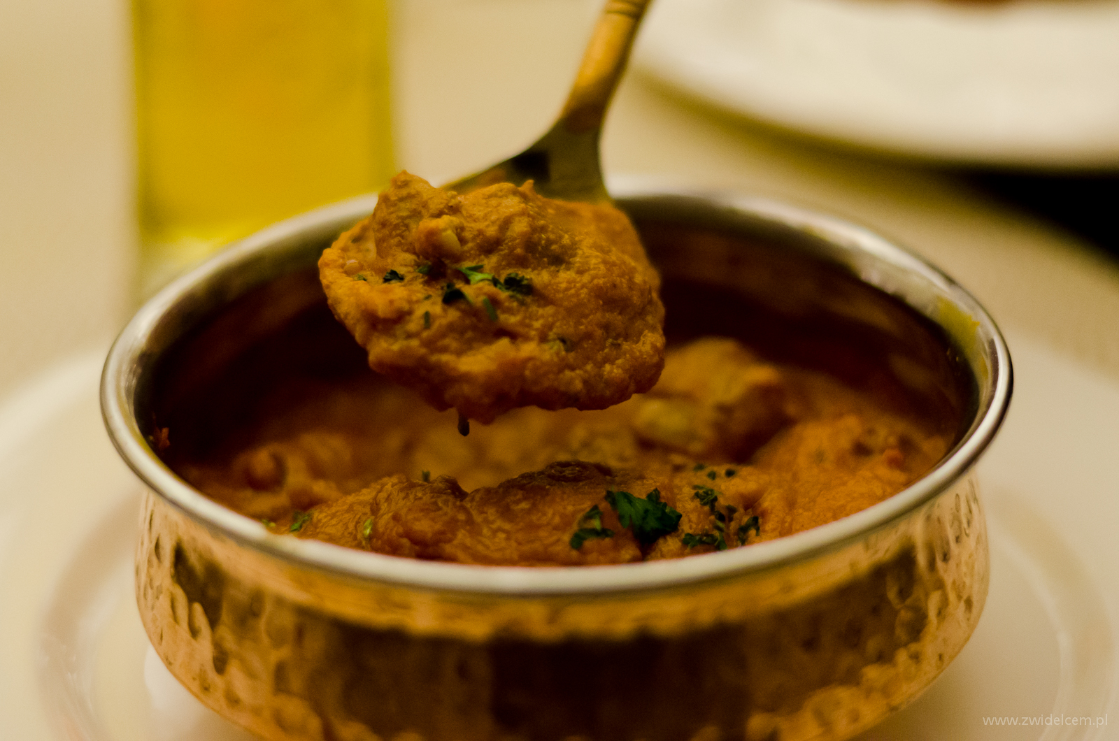 Kraków - Ganesh - Mutton Vindaloo na łyżce