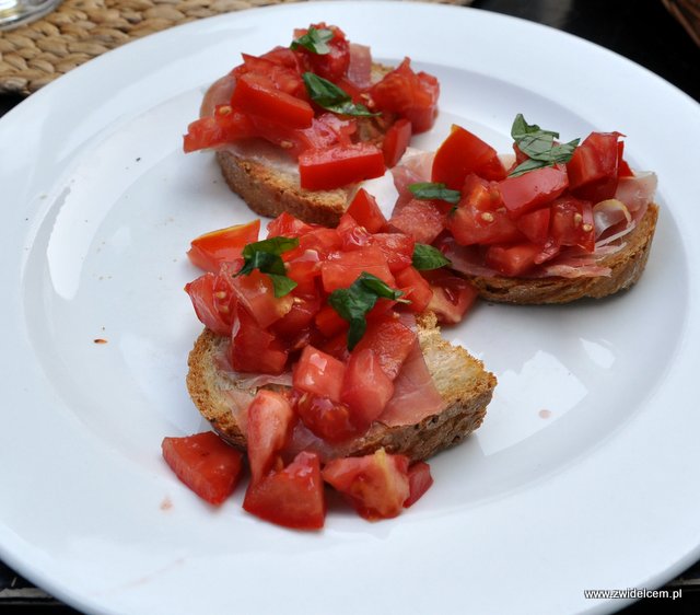 Kraków - Trufla - Bruschetta z pomidorami