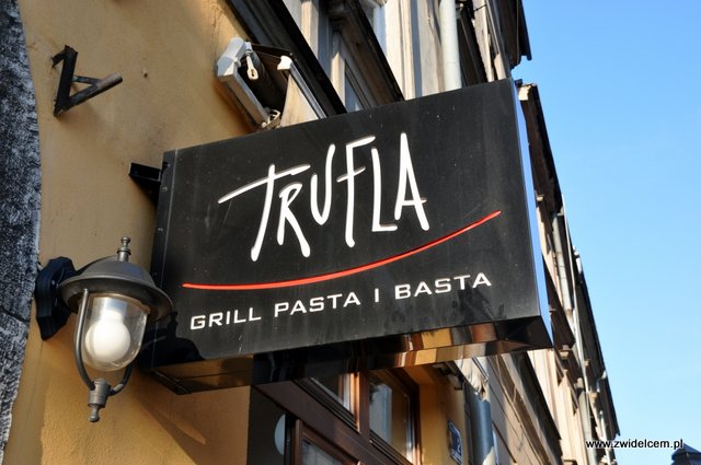 Kraków - Trufla - Szyld