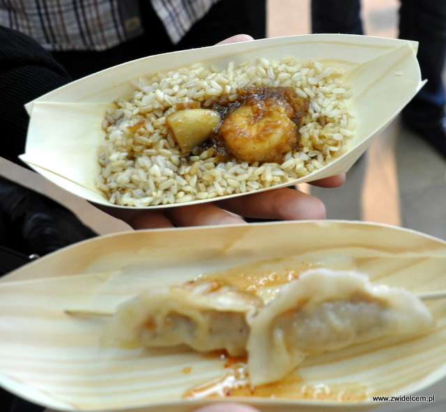 Najedzeni Fest Jesień - Kamo Bar & Grill - ryż i pierożki