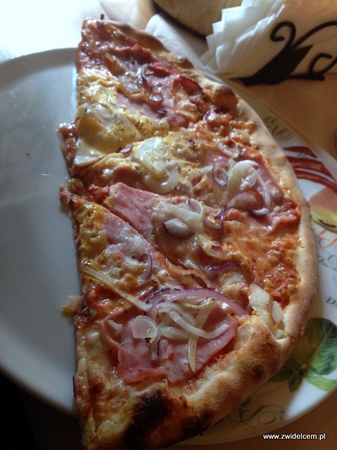 Kraków - Delecta - pizza Campagnola