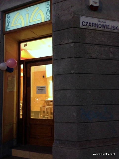 Kraków - Laila - wejście