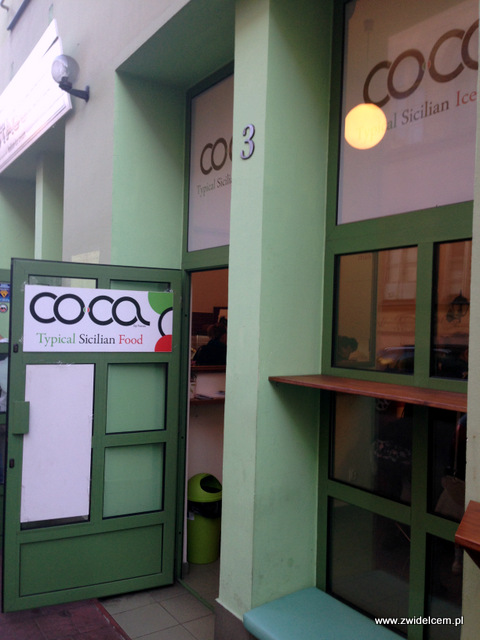 Kraków - Coca - lody -Typical Sicilian Ice Cream