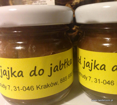 Kraków - Od jajka do jabłka - chutney z gruszek