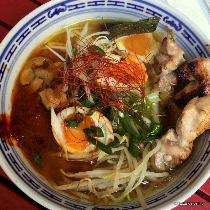 Kraków - Kanton Dim Sum House - Ramen drobiowy